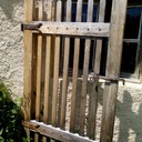 Petit portail de jardin