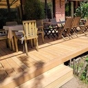 Terrasse en robinier