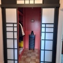 Portes coulissantes type shōji pour un dressing