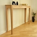 Console en chêne rouge