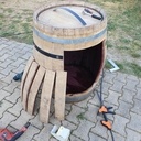 Tonneau de vigneron en table "apéro"