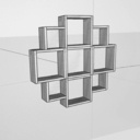 Étagère suspendue fabriquée par un enfant