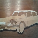 Série de vieilles voitures