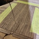 Passage par la gauche, lame inclinée à gauche