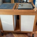 Etabli mobile pour la reliure