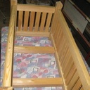 Bac a fleurs en meleze