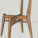 Chaise mi-main mi-shaper