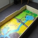 Coffre sous lit pour enfant