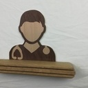 Porte de clé pour médecin