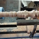 1ere réalisation avec mon tour a bois que je viens d'acquérir.