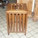 Bac a linge avec chene récupéré sur la carcasse d'un vieux divan