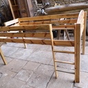 Lit mezzanine toboggan