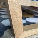 Table basse résine époxy