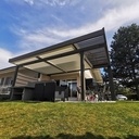 Construction d'une pergola bioclimatique système Easylam