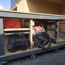 Établi roulant avec diverses options