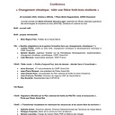 Conférence "Changement climatique : bâtir une filière forêt-bois résiliente"