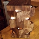 Lampe de forme modulable