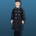 Des marionnettes représentatives de diverses professions