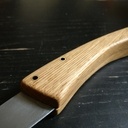 Premier essai de couteau