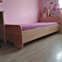 Lit en hêtre massif