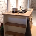 Cuisine pour enfant en hêtre