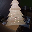 Sapin de noel lumineux