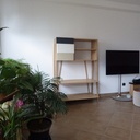 le meuble en place après livraison et montage.