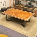 Table basse de style industriel