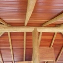 Charpente en bois originale