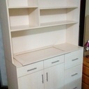 Realisation d un meuble de cuisine en melamine classique