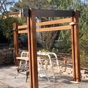 Pergola photovoltaïque de 4 panneaux de 500W