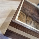 Boite noyer et frêne