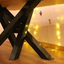 Table en Hêtre et Métal