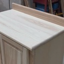 Meuble évier frêne