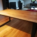 Table en chêne massif