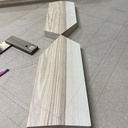 Porte d'interieur en frêne