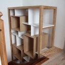 Restauration escalier + bibliothèque