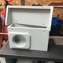 Aspiration déportée défonceuse sous table