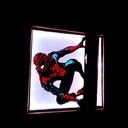 Tableau lumineux spiderman