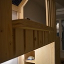 Lit cabanes superposés