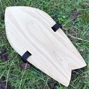 Handplane en Paulownia