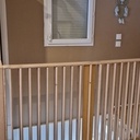 Rambarde d escalier pivotant