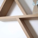 Étagère triangle