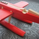 Avion de course puzzle 3D