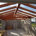 Charpente pour future expo