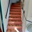 Habillage d’escalier. Châtaignier.