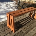 Banc de jardin