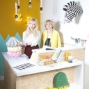 Comptoir de boutique de déco enfant