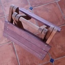 Petit banc de plage pliable