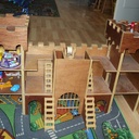 Chateau fort pour figurines Playmobil